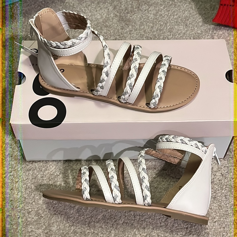 Girls gladiator sandal NWT